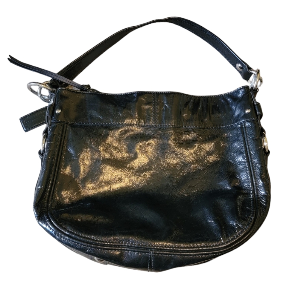 Coach Patent Leather Hobo Bag - COA included